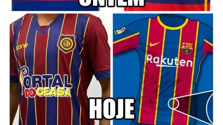 Modesto equipo brasileño agradece "homenaje" del Barcelona