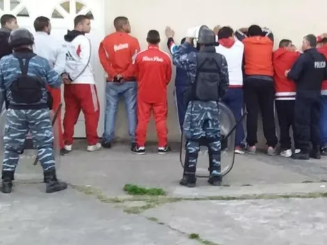 Armas, cuchillos y alcohol: 51 hinchas de River son detenidos por incidentes