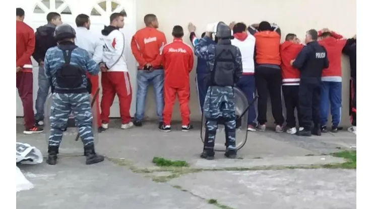 Algunos detenidos de River