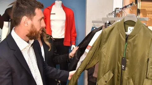 Lionel Messi lanzó su exclusiva línea de vestuario