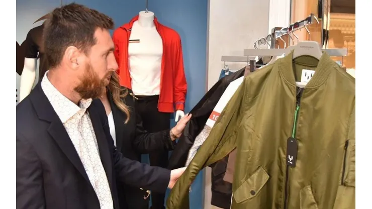 Lionel Messi lanzó su exclusiva línea de vestuario