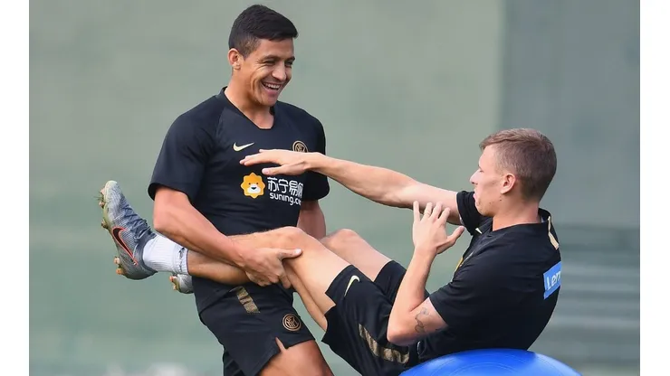 Antonio Conte espera que Alexis Sánchez esté al 100 por ciento