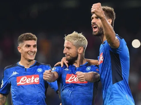 Napoli vence al Liverpool y toma la punta del Grupo E de la Champions