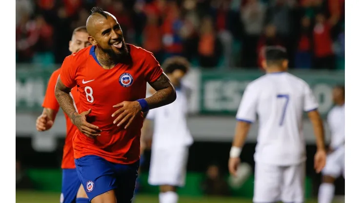 Entre empanadas y banderas: la celebración del 18 de septiembre de Arturo Vidal