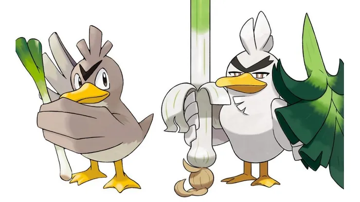 Farfetch'd y su evolución, Sirfetch'd.