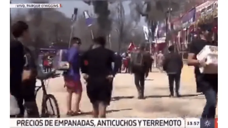 El momento del popular "cara pálida".