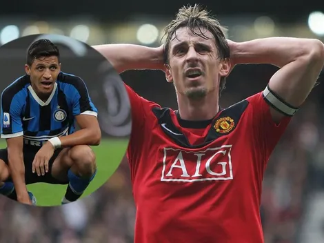 Gary Neville: "Nadie pudo adivinar que Alexis sería un desastre en el United"
