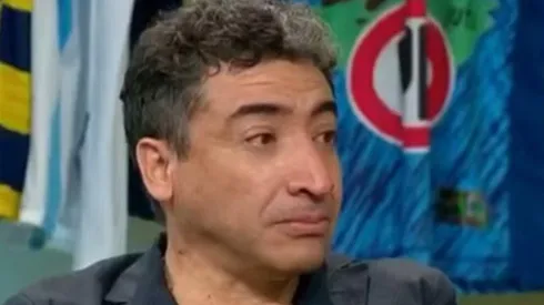 Rodrigo González emocionado, sin esperar lo que se venía.