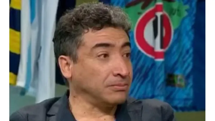 Rodrigo González emocionado, sin esperar lo que se venía.