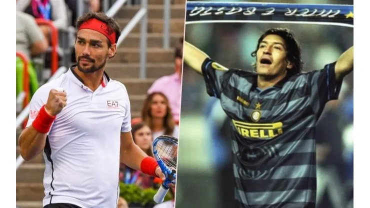 Zamorano es ídolo de Fognini