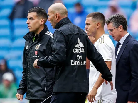 Zidane se la cree: "Hazard está listo para jugar de titular"