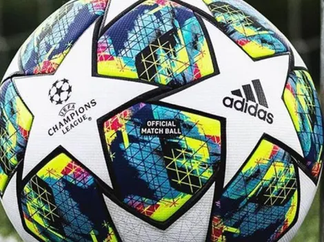 El balón de la Champions se llena de colores para la fase de grupos