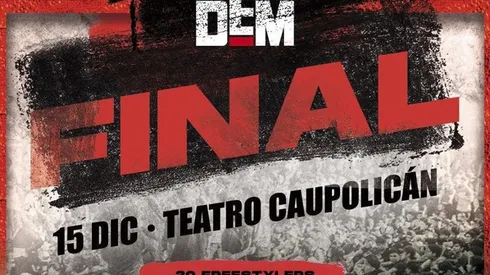 La DEM Final cambia de sede al Teatro Caupolicán