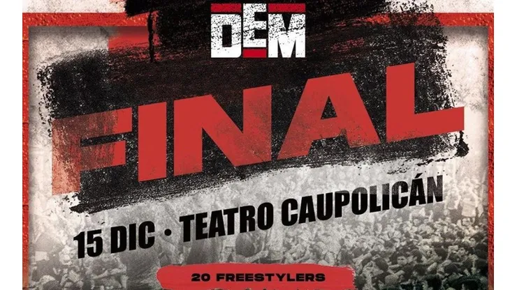 La DEM Final cambia de sede al Teatro Caupolicán