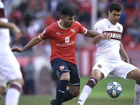 Independiente no levanta cabeza y Lanús le roba un empate