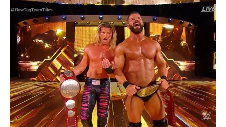Ziggler y Roode son los nuevos campeones en parejas de RAW