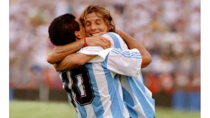 Claudio Paul Caniggia estuvo presente en el debut de Maradona: "Diego es más que mi amigo"