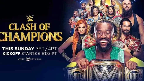 Dónde ver en vivo WWE Clash of Champions