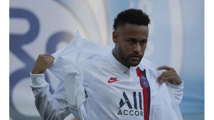 Neymar no fue muy bien recibido.