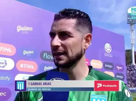 Arias: "Sabíamos que era un partido duro por lo que genera Maradona"