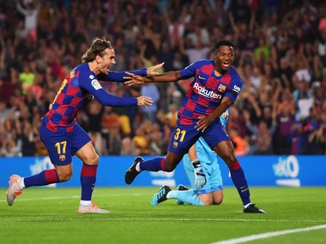 Ansu Fati es la figura del Barcelona con Vidal en cancha