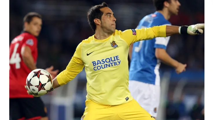 Bravo en su paso por la Real Sociedad.