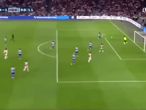 Tagliafico se manda un golazo en la goleada del Ajax
