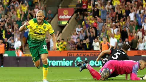 El finlandés Pukki marcó el tercer gol del City.