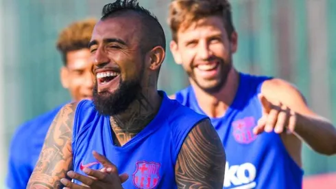 Vidal está de nuevo en la convocatoria blaugrana.
