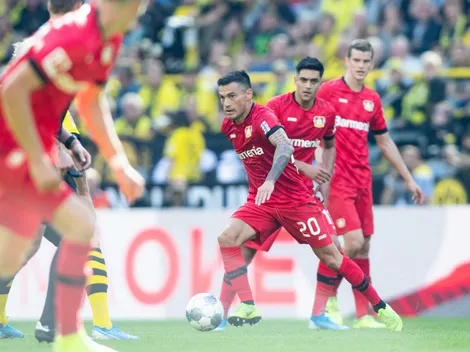 El Dortmund golea 4-0 al Bayer y Charles Aránguiz