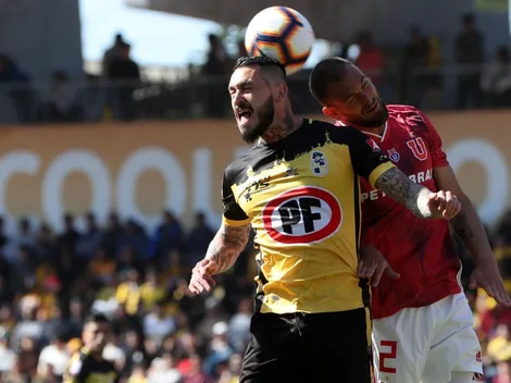 Pinilla queda descartado del partido ante Palestino por lesión