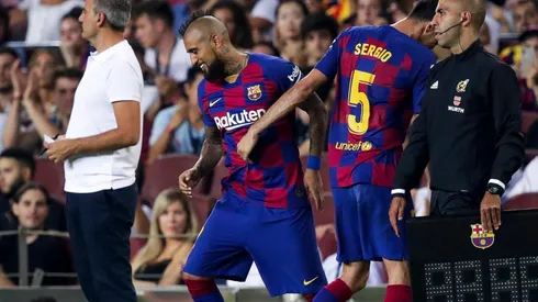 Vidal asoma como suplente contra Valencia.