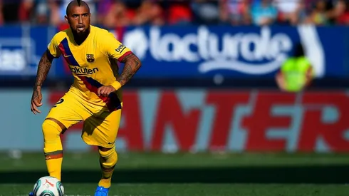 Arturo Vidal entró en la convocatoria para el encuentro ante Valencia por La Liga de España.
