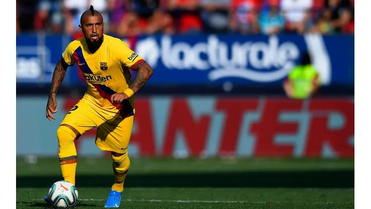 Arturo Vidal entró en la convocatoria para el encuentro ante Valencia por La Liga de España.