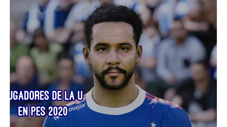 Valoración y rostro de los jugadores de la U en PES 2020
