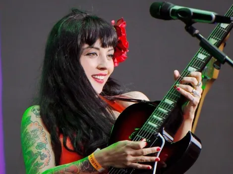 Mon Laferte es homenajeada con un mural en Avenida Matta