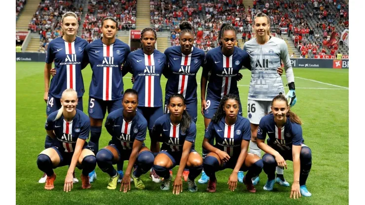 El once del PSG contra Sporting Braga.