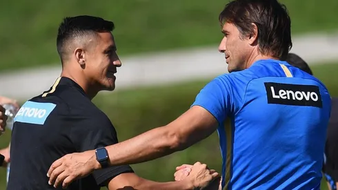 Antonio Conte puso toda su confianza en Alexis Sánchez