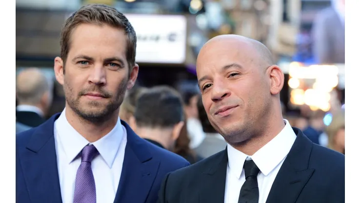 Paul Walker con Vin Diesel.