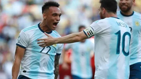 Representante de Lautaro Martínez lo ve en Barcelona junto a Lionel Messi