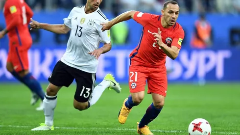 Marcelo Díaz se cansa y encara a periodista que lo llama "Sapo"