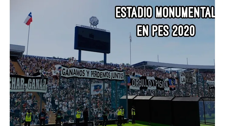 VIDEO | Así luce el Estadio Monumental de Colo Colo en PES 2020