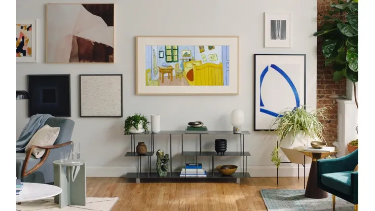 The Frame es el único televisor UHD 4K que cuando está apagado se convierte en cuadro