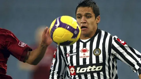 Alexis Sánchez fue el mejor jugador de la liga italiana hace ocho años