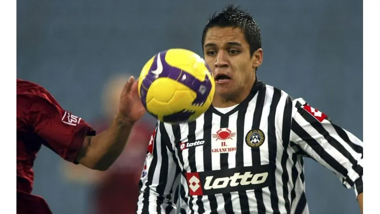 Alexis Sánchez fue el mejor jugador de la liga italiana hace ocho años