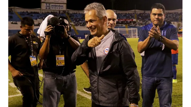 Reinaldo Rueda se molestó con la prensa.