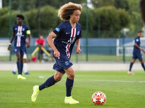 Xavi Simons anota su primer gol por la Sub 19 del PSG