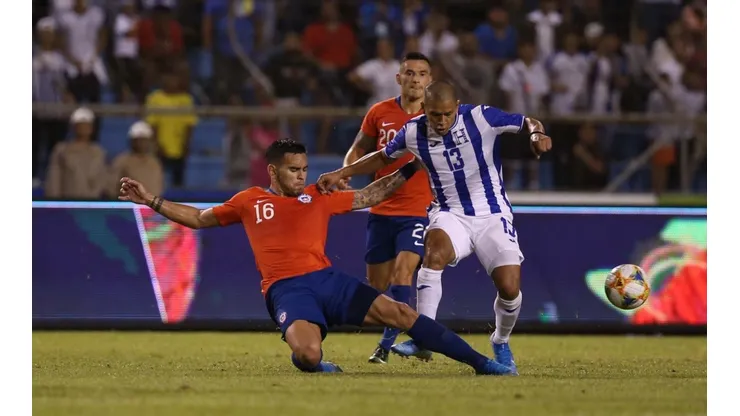 Chile contra Honduras.
