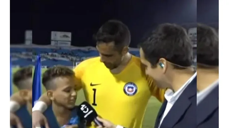 Bravo y el niño hondureño.