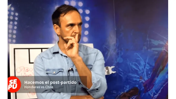Sepúlveda analizó el partido amistoso de La Roja.